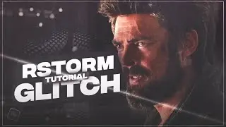 Rstorm Glitch AfterEffect  AMV Tutorial | افتر افكت شرح قلتش رستورم
