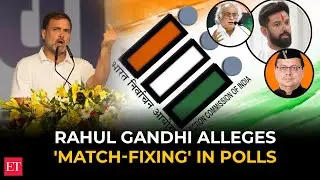 'Rigging democracy': Rahul Gandhi alleges BJP-EC 'match-fixing' in polls; Saffron party fires back