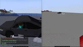 Cars mod on Forge, first and third person interpolation on client (10 TPS TEST)