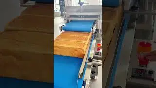 🍞 High-Efficiency Automatic Bread Slicer Machine ⚡️ Perfect Slices Every Time! #breadslicer