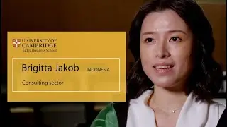 A consulting career with the Cambridge MBA - Brigitta Jakob, Bain & Co, Indonesia