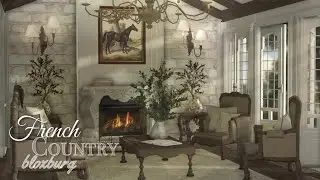 🌾 BLOXBURG French Country Interior | Custom FURNITURE🌿 Int&eacute;rieur Campagne Fran&ccedil;aise