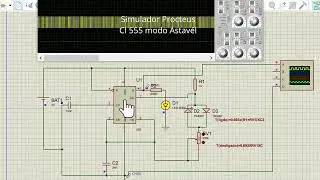 C555 modo Astav&eacute;l (Oscilador)
