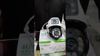 Active Pixel Dual Lens 4G WiFi IP PT Camera #techobar #cctv #4gcamera #tech #camera #dualcamera #new