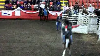 2011 Canadian Cowboys Association Novice Bareback Finals: Danten Bertsch