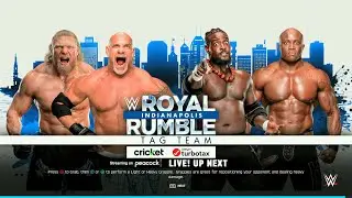WWE 2K25 - Голдберг/Леснар против Феми/Лэшли - Командный матч