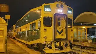 (Friendly Crew!) (Old Cab Car) GO 1239 - 255 With 609 Departing Oakville 