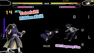 [TUTORIAL] Hidden Skill Obito Mugen Android BVN | Bleach VS Naruto 3.3