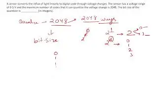 Gate 2023 (Q.82) Image processing (Voltage-Quantize)