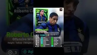 104 RATED ROBERTO CARLOS BEST TRAINING GUIDE #efootball2026 #robertocarlos #carlos #efootballshorts