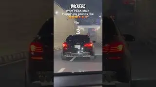 Backfire BMW X5 💥💨|| Extreme Exhaust System|Count 1,2,3🫨 #bmw #backfire #exhaust#x5