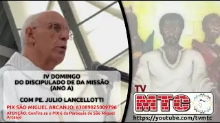 01/02/2026-Missa Pe. Julio Lancellotti - IV Domingo do Tempo do Discipulado e da Missão (ANO A)