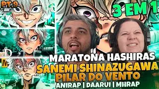 [ CONHECENDO OS HASHIRAS ] 3 EM 1 SANEMI SHINAZUGAWA | DAARUI | ANIRAP | MHRAP | FAMÍLIA REAGE