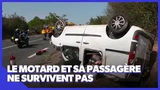 Un choc fatal entre une voiture et une moto