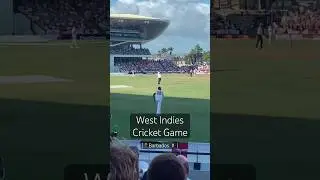 West Indies Cricket Game in Barbados