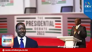 Ruto: Raila missed presidential debate because he cannot sustain a debate