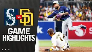Mariners vs. Padres Game Highlights (5/16/25) | MLB Highlights