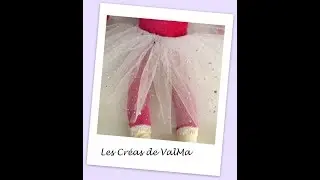Jupe tutu en tulle pour toupée - facile - Tuto couture ValMa