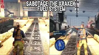 Sniper Elite 5: Саботаж топливной системы Kraken