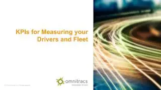Webinar: KPIs for Measuring Your Drivers and Fleet