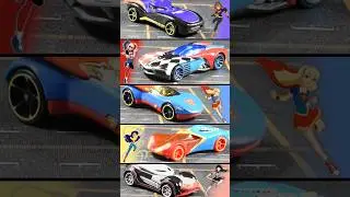 Hot Wheels x DC Super Hero Girls (Character Cars) #dccomics #hotwheels #supergirl #batgirl