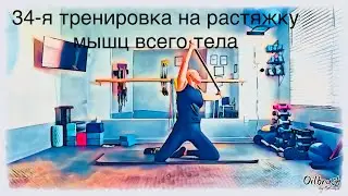 Часовая тренировка на улучшение диапазона движения суставов, растяжку и укрепление мышц тела.