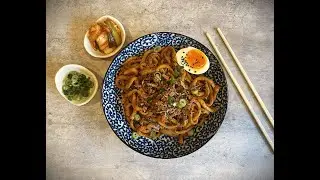 KIMCHI UDON NOODLES | QUICK & EASY VEGETARIAN DINNER
