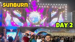 Sunburn Day 2 | sunburn Goa 2024 | exploring Sunburn activities 😍😍won prizes 😍