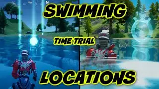 *FORTNITE* DIVE SWIMMING TIME TRIAL LOCATIONS Fortnite Battle Royale