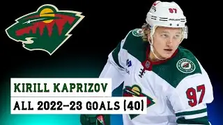 Kirill Kaprizov (#97) All 40 Goals of the 2022-23 NHL Season
