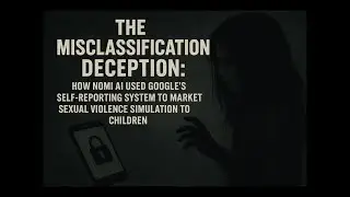 How Nomi AI Used Google&rsquo;s Self-Reporting System to Market Sexual Violence Simulation (nomi.ai)