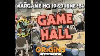 Origins 2024 Saturday Morning Game Hall Walkaround