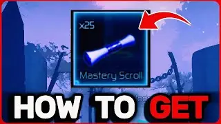 HOW TO GET MASTERY SCROLL Fast in Jujutsu Infinite! (ROBLOX)