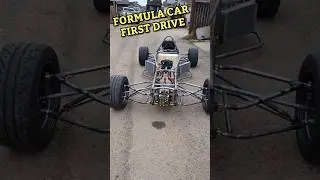 First Drive In My Homemade Formula Car