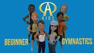 Learn Gymnastics at Home with the A Kids!