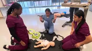 Infant CPR (Ambu bag)