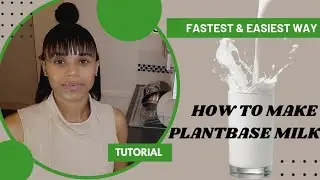 How To Make Brazil Nut/Walnut Milk🥛 | Fastest & Easiest Method🍼 | HEALTHY TUTORIAL