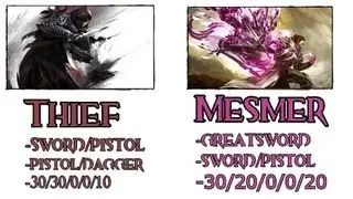 Guild Wars 2 DPS Battle: Thief vs Mesmer (you decide)