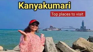 Kanyakumari Tourist Places,Kanyakumari Tour in Hindi, Swami Vivekanand Rock Memorial, Kanyakumari 🇮🇳