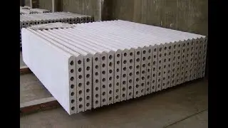Production Process of Concrete wall panel How to Produce Lightweight eps cement sandwich wall panel