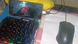 keyboard mouse and phone and PC  📲prince liveff