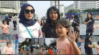CFD  DI HI [ Ketemu Burung  Parkit suruh pegang si kakak ketakutan !! ]  wkwk  #cfd #burung