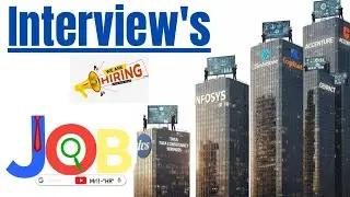 Walk In Drive✨ || Job Interview Updates ✨|| Fresher/Experienced🔥 || 2025 Updates 🔥