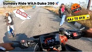 Stupid people's on Road 🤬| Sunday Ride with Duke 390 and 250| Full throttle 🏴‍☠️