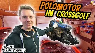 Neuer POLOMOTOR mit GOLF-Getriebe | Passt das in ein Golf MK1? | Autocross | Küthe Motorsport