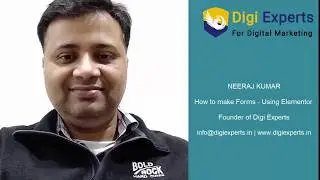 Make Forms using Elementor Page Builder | Wordpress Tutorial | Ecommerce Marketing Course