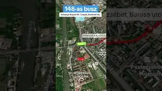 148-as busz, Budapest: Kőb&aacute;nya-Kispest M - Csepel, Soroks&aacute;ri r&eacute;v #travelboast #budapest #bus #bkk