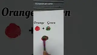 how to make chocolate colour | color mixing #shorts #art #youtube #video #satisfying #colors #mix