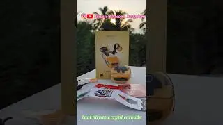 baot nirvana crystl earbuds 💥💥#unboxing #review #earbuds #boat#boatnirvana #music ##reviews