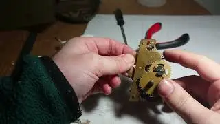 Serdobsky Majak Clock Movement reassembly